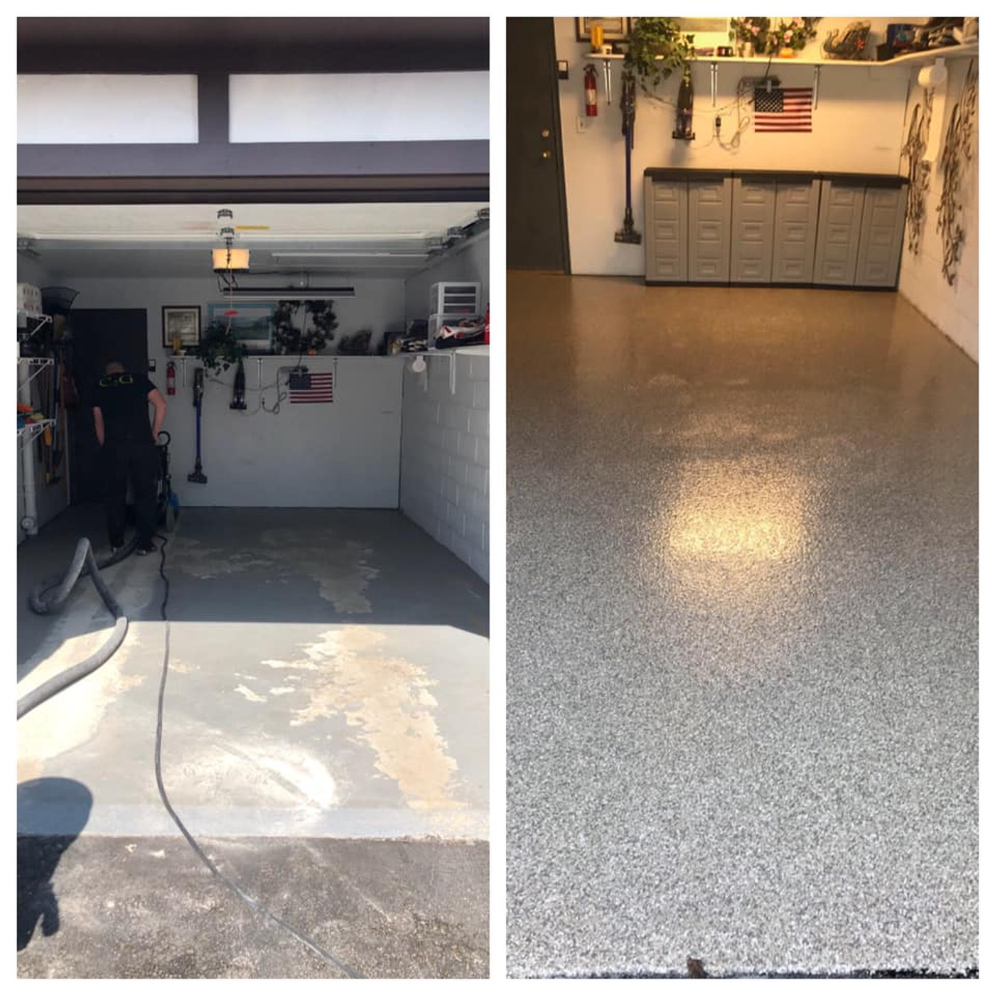 Epoxy flooring project 5