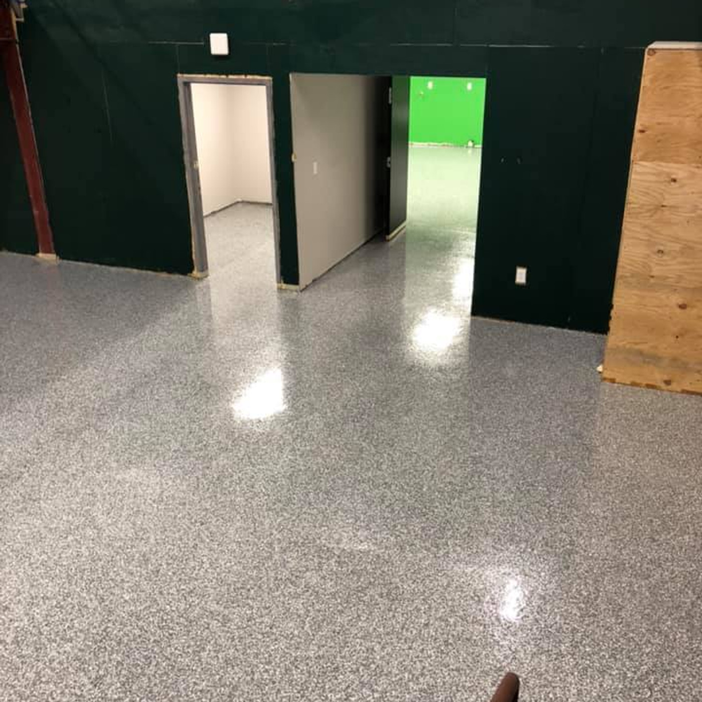 Epoxy flooring project 8
