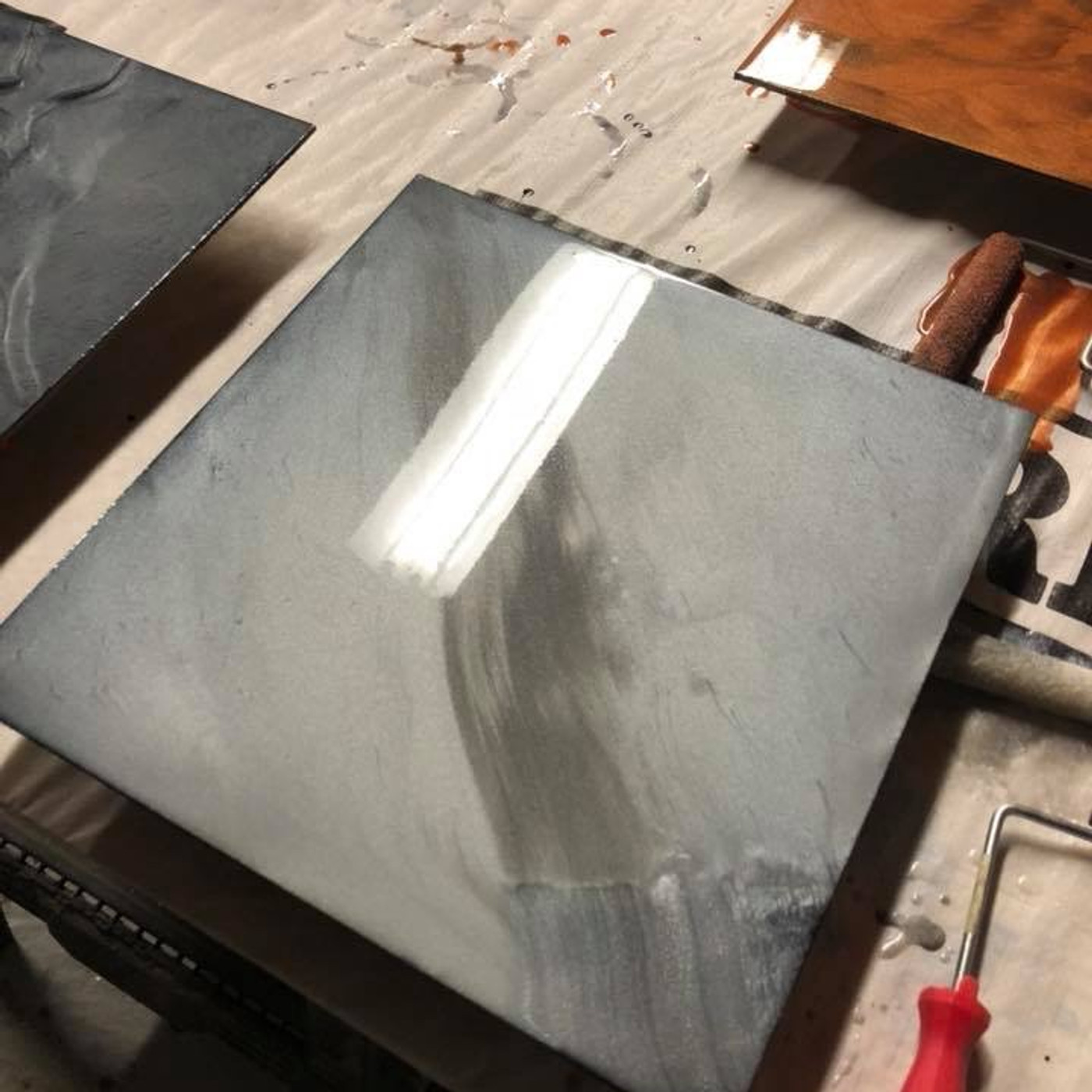 Epoxy flooring project 11