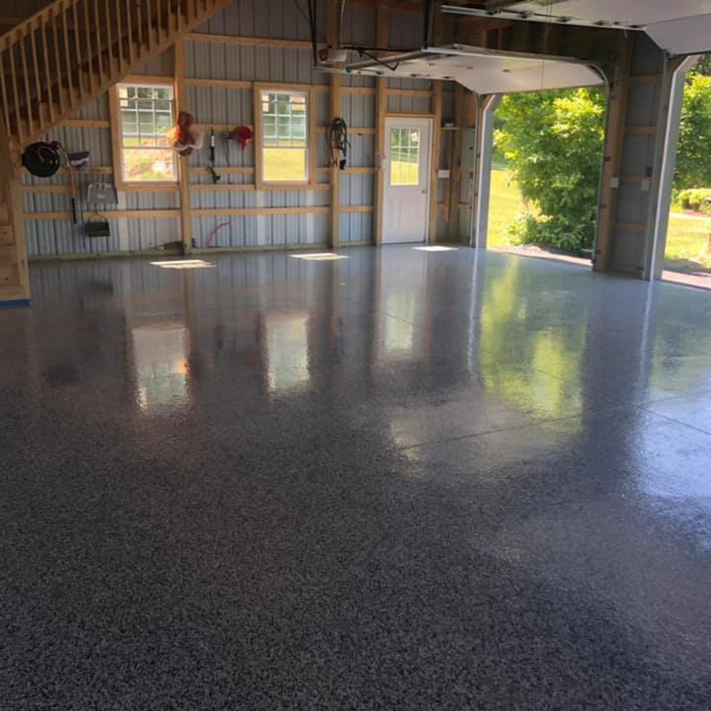 Epoxy flooring project 13